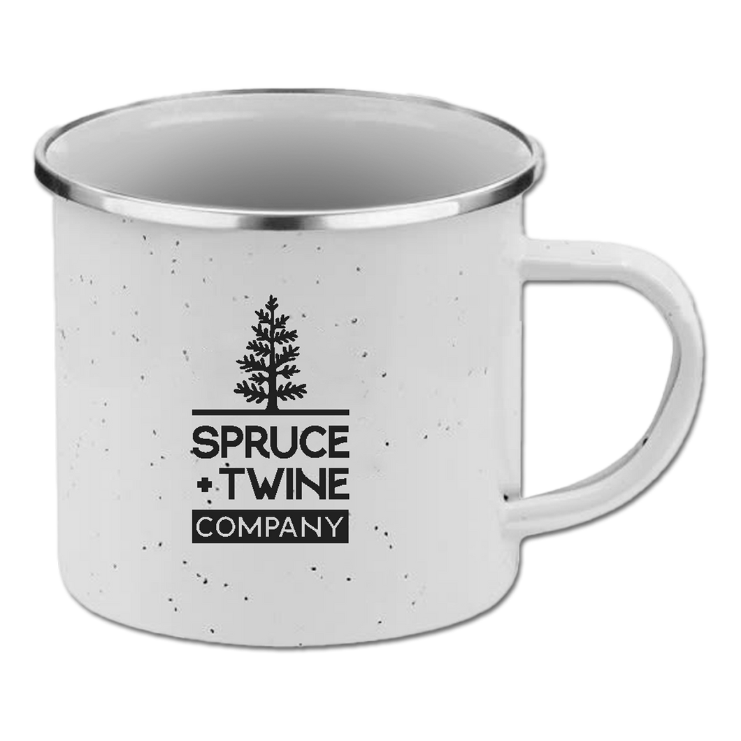 Backpacker Enamel Mug
